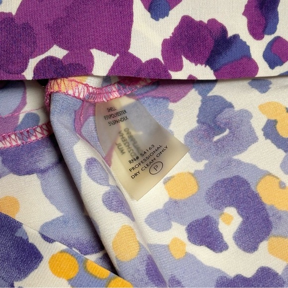 Calvin Klein Colorful Party Dress Size 4 - Picture 8 of 11